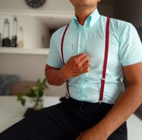 Image 1 of JEGGAE SHIRT 'J-MINT' MEN'S SHORT & LONG SLEEVE