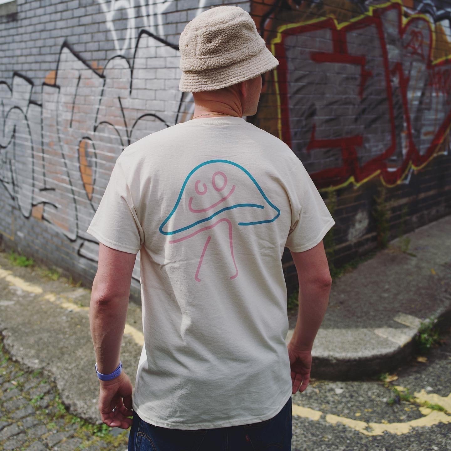 Image of Pastel - Mushroom T-Shirt (off-white)