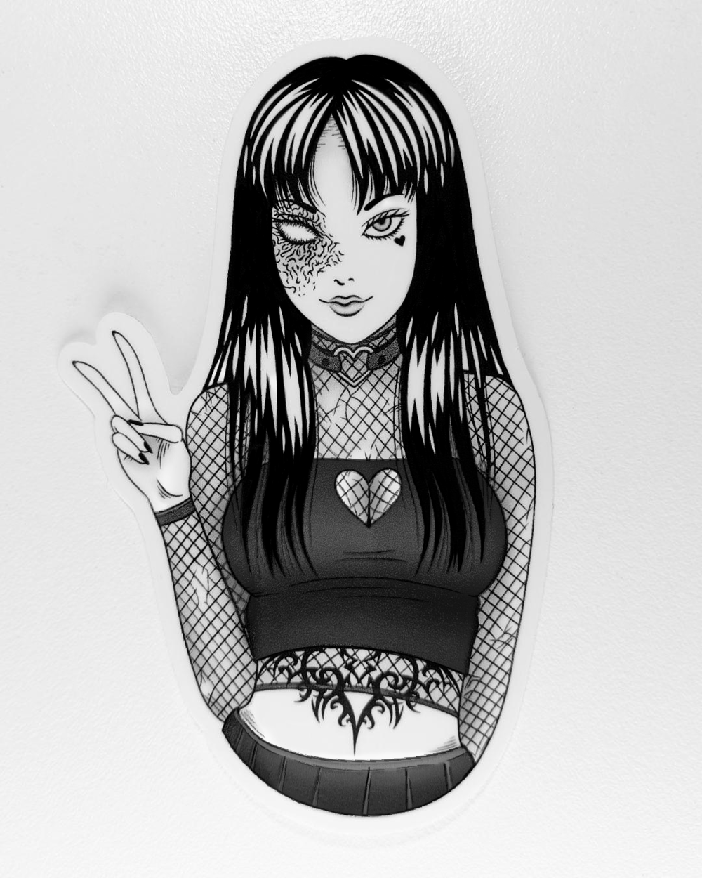 'GOTH ITO GIRL' STICKER