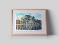 Image 3 of Lac de Boulogne (giclee Print, A4)