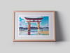 Itsukushima-jinja (giclee Print, A4)