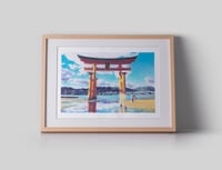 Image 3 of Itsukushima-jinja (giclee Print, A4)