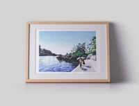 Image 4 of Senkakuwan Bay (giclee Print, A4)