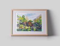 Image 3 of Kyōto Gyoen (giclee Print, A4)