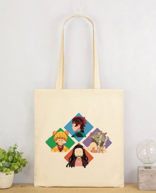 Guardianes anime Tote Bag