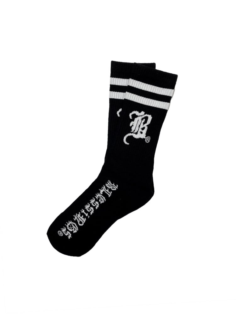 Image of BLE$$ING$®️ BLK SOCKS 