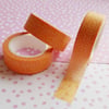 Speckled orange washi tape
