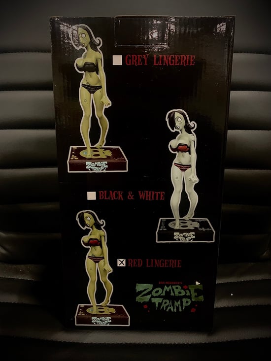 zombie tramp statue