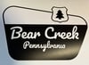 Bear Creek PA Vinyl Decal