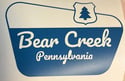 Bear Creek PA Vinyl Decal