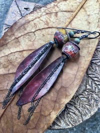 Image 5 of Fall Whispers earrings/ n37