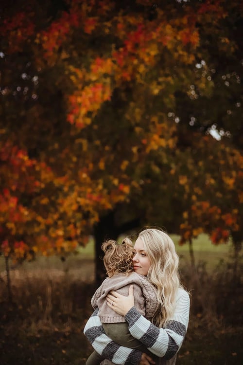 Image of Reserved for Randi - fall family session 