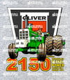 Apparel - Classic Oliver 2150 Row Crop, Rear Duals - TD 11D, TD 11L