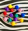 Madball Pop-a-beads (KO Madball capsule beads) (set of 15)