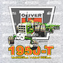 Apparel - Classic Oliver 1950-T Row Crop, Rear Duals - TD 21D, TD 21L
