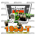 Apparel - Classic Oliver 1950-T Row Crop, Rear Duals - TD 21D, TD 21L
