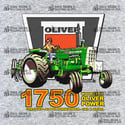 Apparel - Classic Oliver 1750 Row Crop - TD 25D, TD 25L