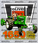 Apparel - Classic Oliver 1650 Row Crop,  Wide Front - TD 29D, TD 29L