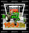Apparel - Enhanced Oliver 1650 Row Crop,  Wide Front - TD 30