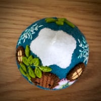 Image 3 of Rowan's Mountain Gnome Home Small Pincushion