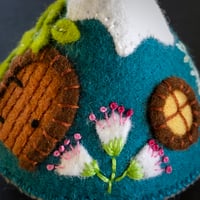 Image 2 of Rowan's Mountain Gnome Home Small Pincushion