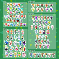 Image 3 of Animal Crossing Mystery Sticker Pack