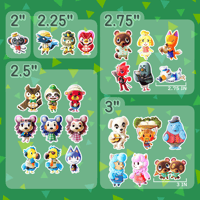 Image 4 of Animal Crossing Mystery Sticker Pack