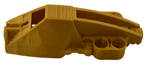 Image of Titan Takanuva Leg Armor (FDM Plastic-printed, Pearl Gold)