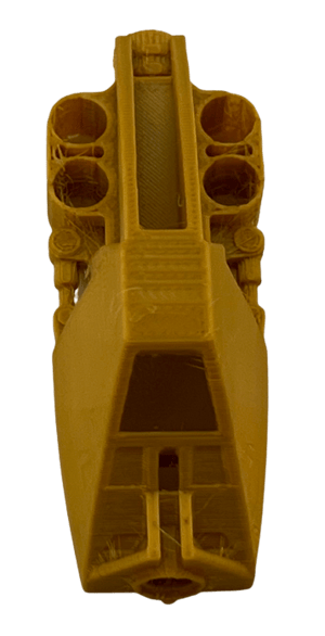 Image of Titan Takanuva Leg Armor (FDM Plastic-printed, Pearl Gold)