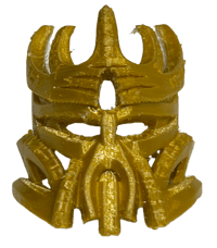 Image 4 of Bionicle Mask of Creation by KhingK (Artakha, FDM Plastic-printed, Pearl Gold)