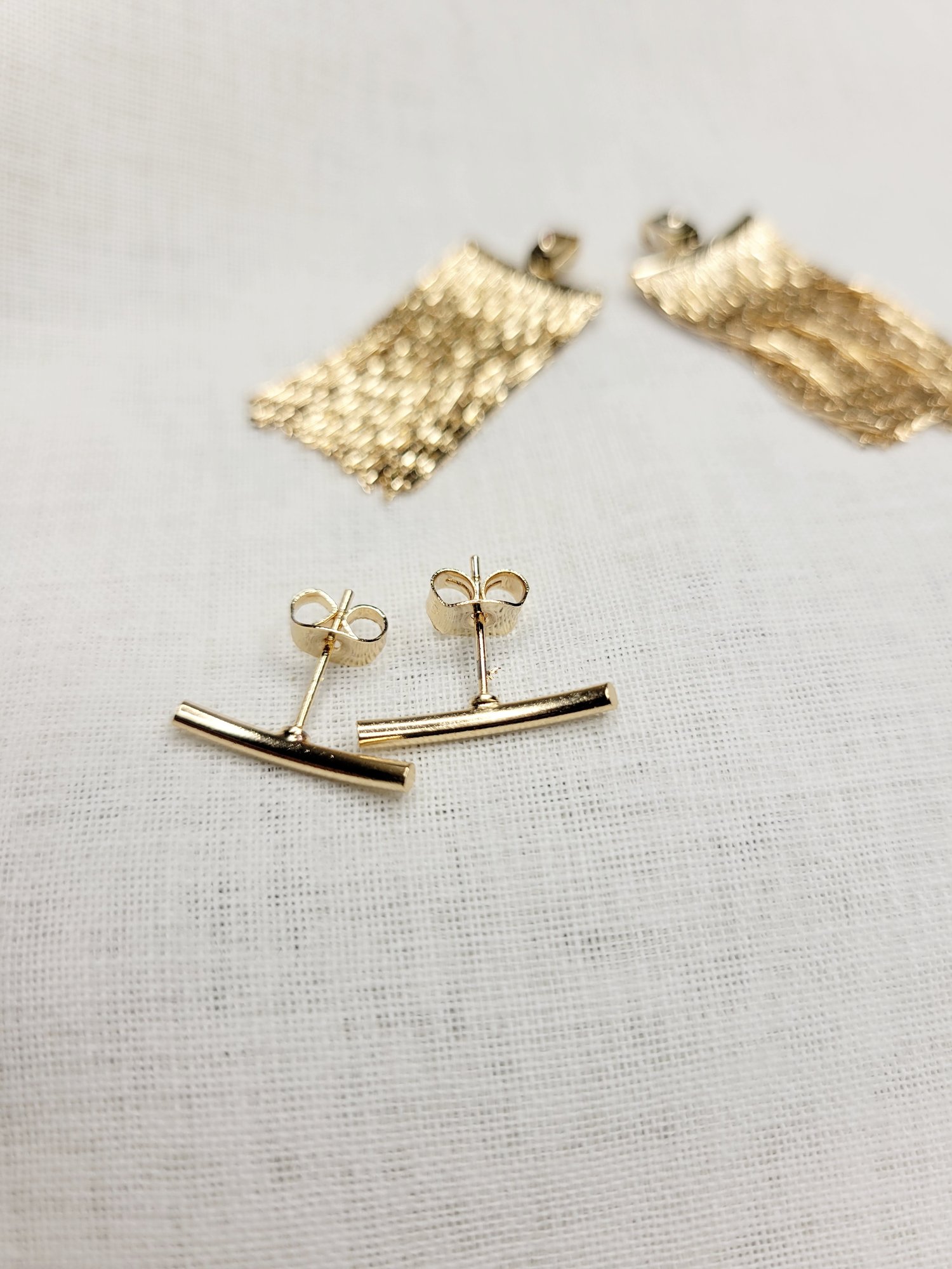 Image of Metal Tassel Ear Jacket