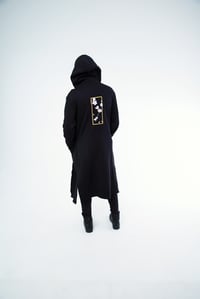 Image 2 of Sakura Long Line Zip Up Hoodie