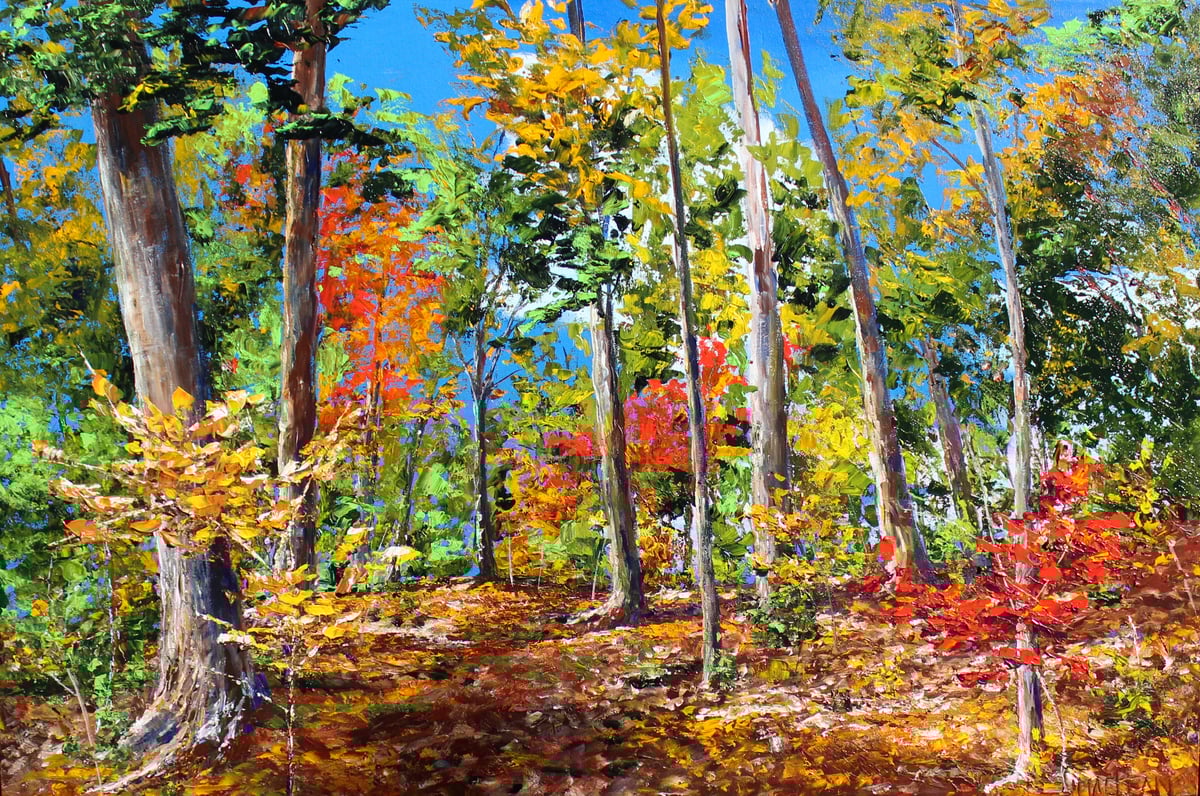  Autumn Stroll Jamie MacLean Fine Art