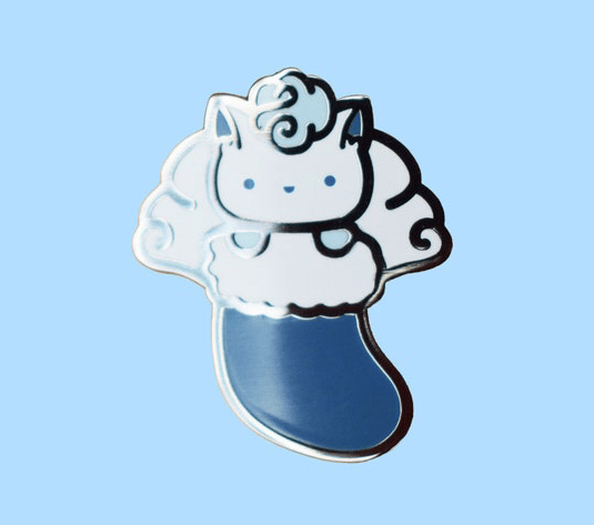Alolan Vulpix Stocking Pin