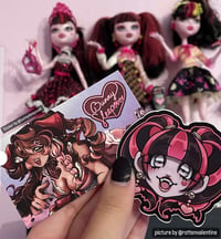 Image 3 of Monster High stickers ! Draculara, Lagoona Frankie stickers 