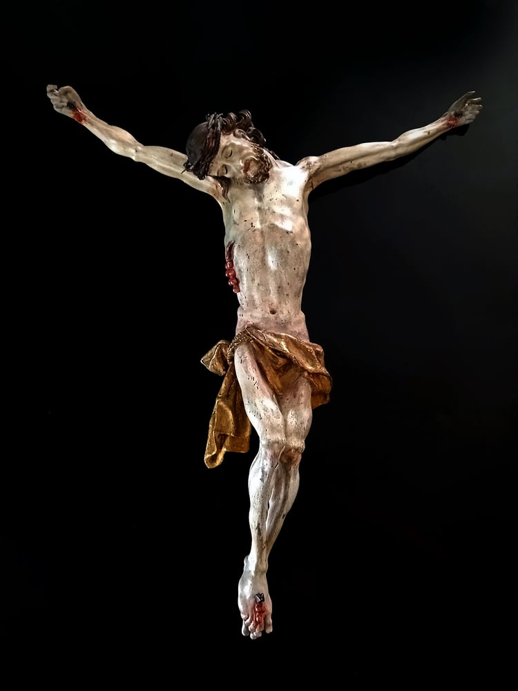 Image of A Baroque South German crucifix