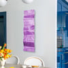 Metal Wall Art Home Decor- Gratitude Lavender - Abstract Contemporary Modern Garden 