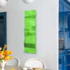 Metal Wall Art Home Decor- Gratitude Lime - Abstract Contemporary Modern 