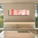 Metal Wall Art Home Decor- Gratitude Salmon - Abstract Contemporary Modern