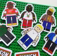 Image 2 of Hip Hop Lego Sticker Pack (Free Shipping) 