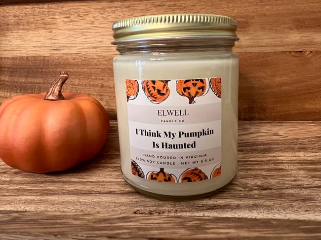 Haunted Pumpkin Spice Soy Candle