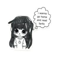 Image 1 of thinking sticker
