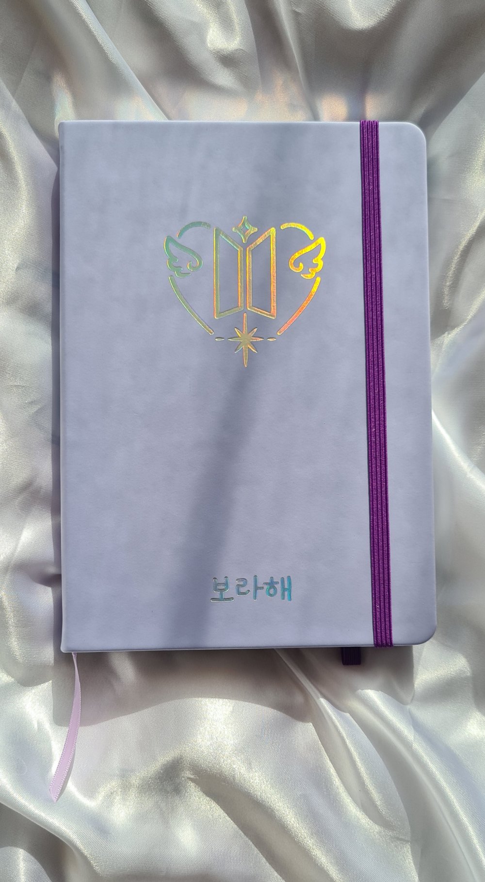 Image of BTS Borahae Holographic Journal