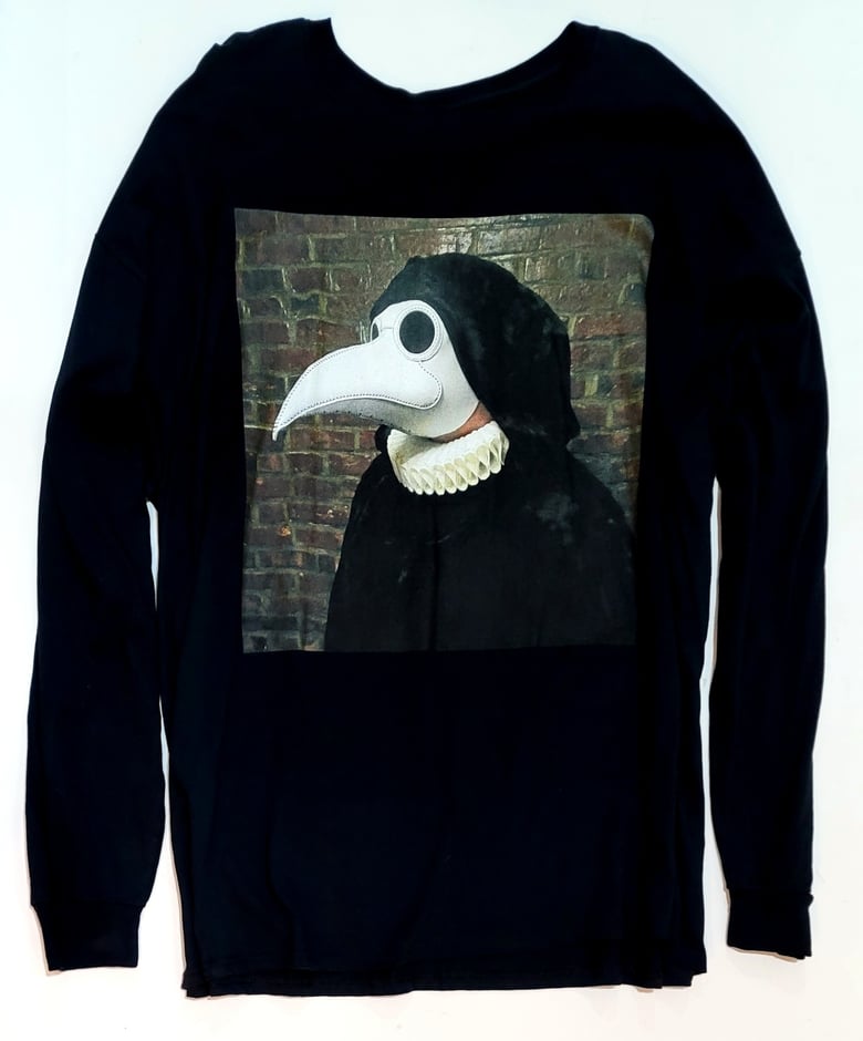 Image of Brad serving Plague Doctor realness Long Sleeve Tee