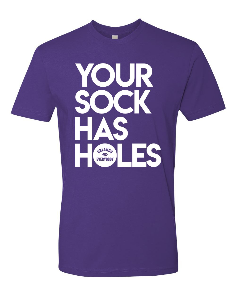 Image of Purple Holes Tee