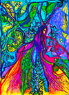 'Flower Lady' - Giclee Archival Fine Art Print - 300gsm (Signed & Numbered)