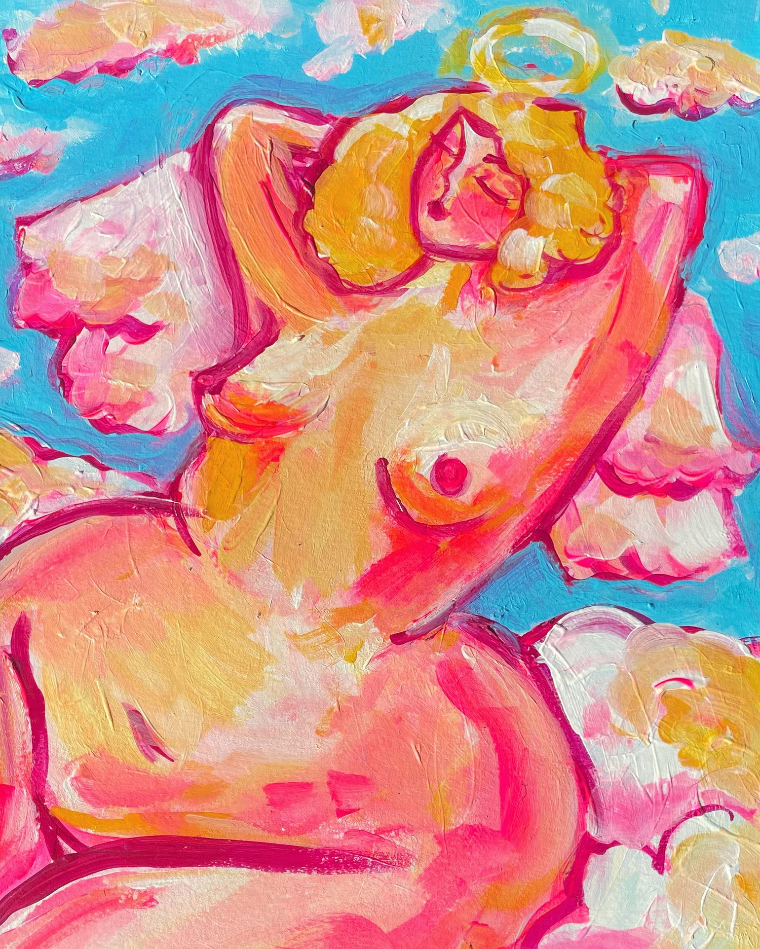 Image of “Heven” 9x12” original painting