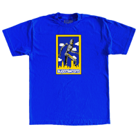 BLUE SKRONGBOT TEE 