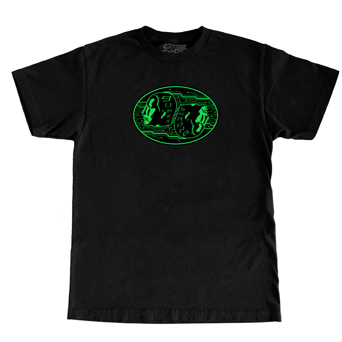 BLACK LOGGED IN TEE | superskrong