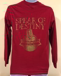 Image 2 of SOD Worldservice@35 Tour Long Sleeved Shirt - Red